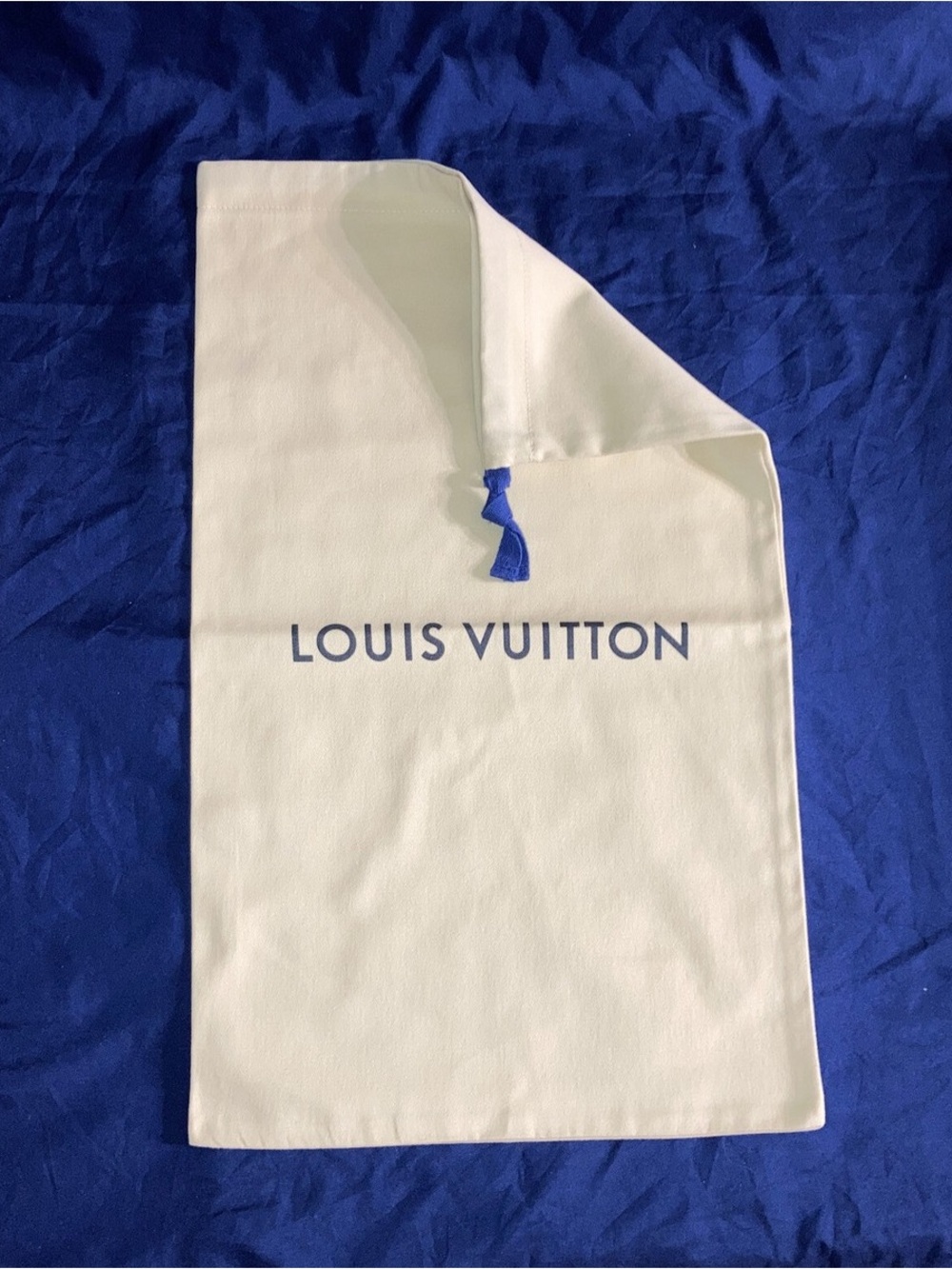 Authentic Louis Vuitton Empty Large Drawstring Dust bag 19.5” X 11.7